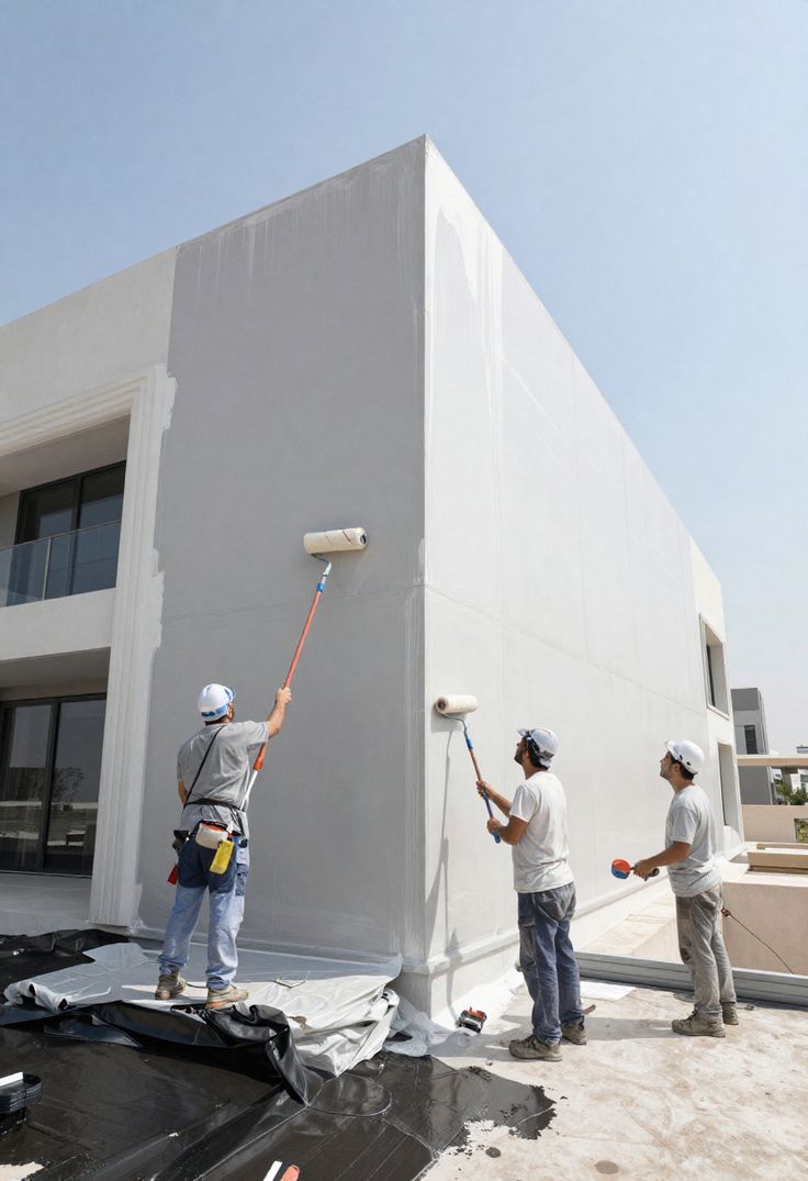 أعمال الدهانات الخارجية